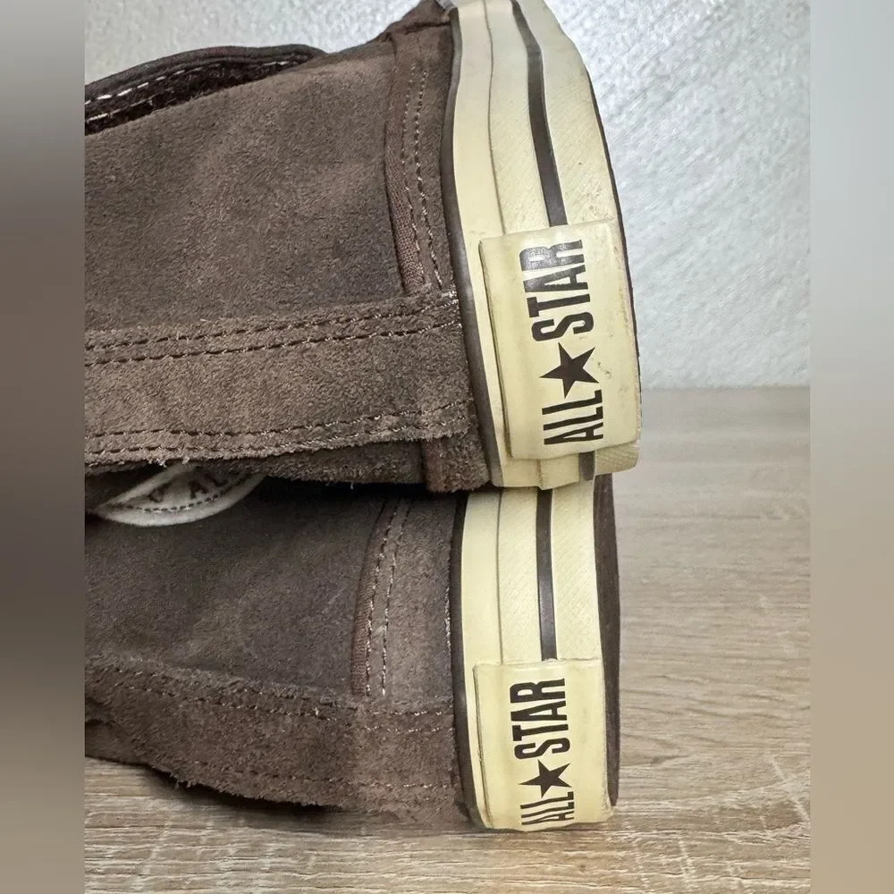 Converse Chuck Taylor All Star Women 7.5 Brown Suede Beverly Boots